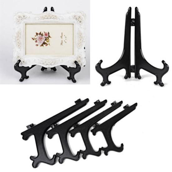 Plate Display Rack Safe Wide Application Triangle Structure Portable Easels Dish Rack Holder for Hotel Kitchen