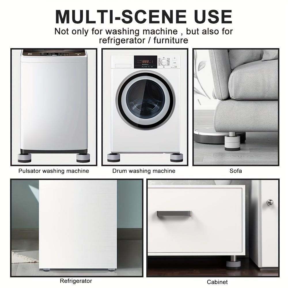 4 шт., антивибрационные прокладки, набор, шумоподавление, поддержка стиральной машины, универсальная мебель, противоскользящая сушилка для ног, основа