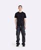51Peosenteu Denim Cargo Pants - Washed Black
