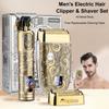 Bestauty Электрическая машинка для стрижки волос Триммер для волос Мужская бритва для бороды Бритва Набор для стрижки волос с 4 насадками USB Перезаряжаемая
