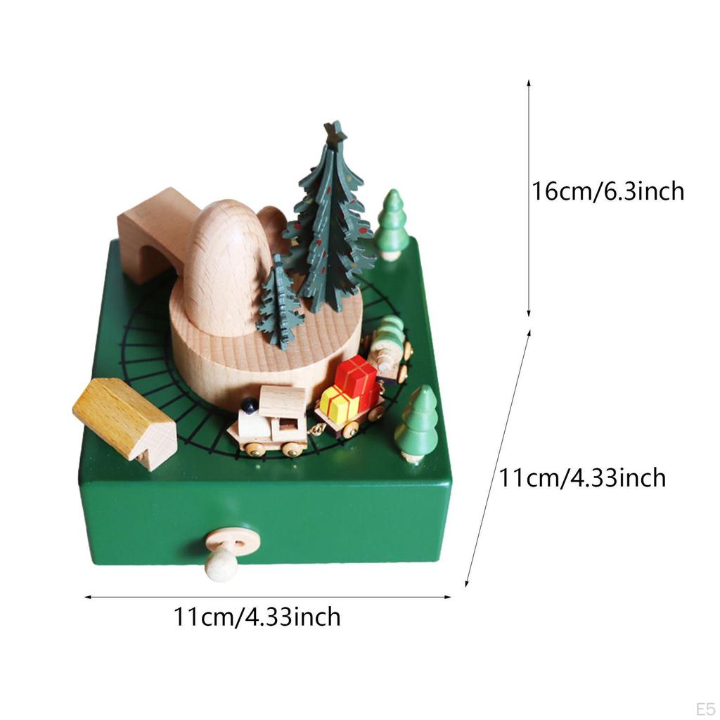Музыкальная шкатулка для домашнего декора, центральный элемент стола, декоративная часть, подарки для гостиной