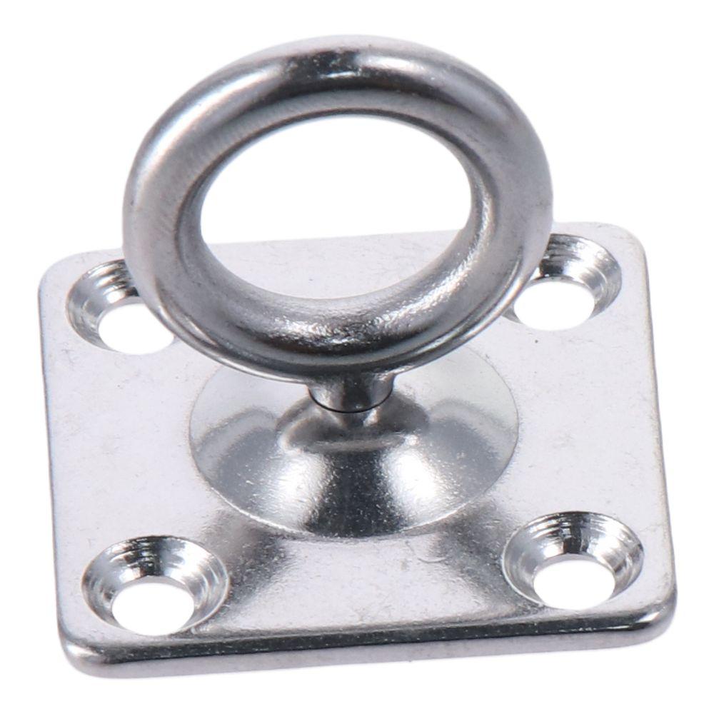 35mmx15mm Rotating Ceiling Hooks Pad Stainless Steel U Hooks for Seawater Ceiling Hooks