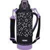 Vacuum Insulated Sports Bottle, 1L, Black/Purple, Keeps Drinks Cold Only, FHT-1002F BKPL