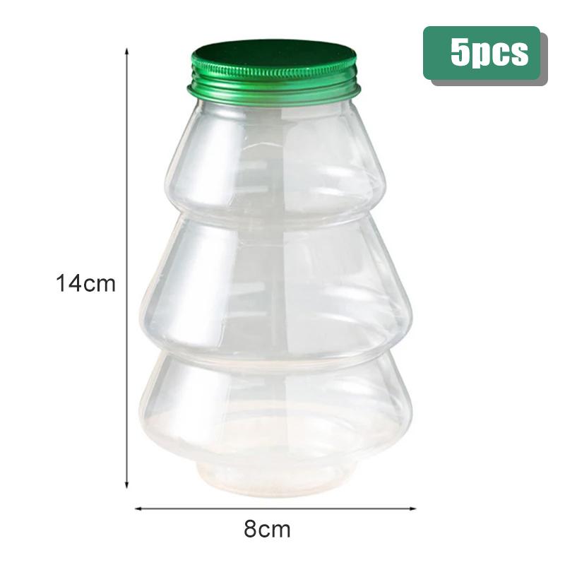 Рождественская елка Сладкая банка Детский подарок DIY Подарок Конфеты Печенье Закуска Шоколад Упаковка Новогоднее украшение Коробки