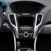 Настоящая мягкая карбоновая наклейка для Acura TLX 2015 2016 2017 2018 2019 2020 LHD Рамка панели центральной консоли автомобиля Аксессуары