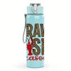 1PC Crawfish Season Letter Art Layout 750ml Color Plastic Water Bottle Leakproof Flip Straw Lid For Sports Office Home Use