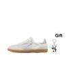 Skechers Hotshot German Training Comfortable Versatile Thin Sole Breathable Low Top Skate Shoes Women sneaker Beige 185350-NAT