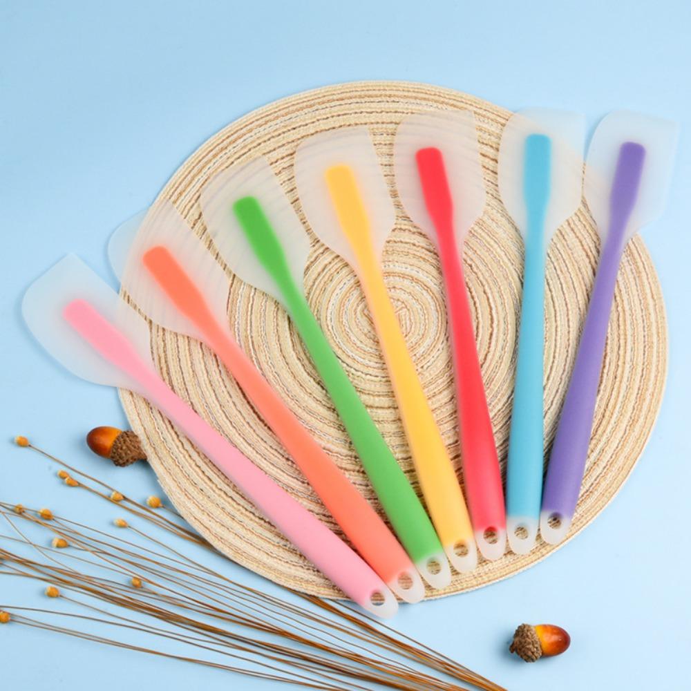 Heat Resistant Silicone Spatula Non-Stick Cream Butter Mixing Spatula Toast Spreader Baking Tool