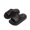 Fashion Beach Thick Sole Eva Slippers Women Thick Platform Indoor Home Slides Woman Lightweight Non Slip Bathroom Flip Flops