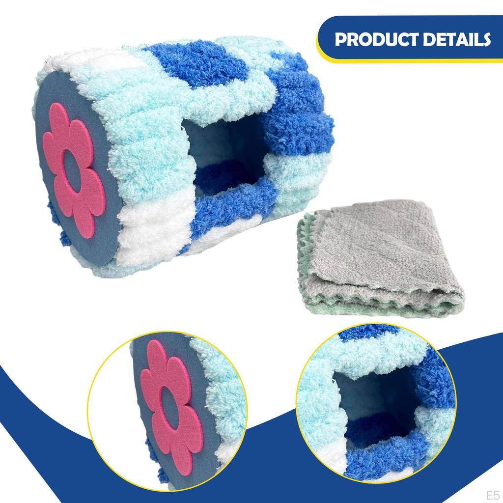 Parrot Bed, Habitat Cave, Usable Shed, Hut, Sleeping Nest for Budgies, Hamsters And Parakeets