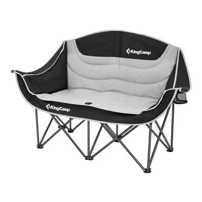 KingCamp Outdoor Camping Load Capacity Sofa Couple For Two Storage Bag Sports Indoor Chair, Double-Seat Chair, Foldable, 300kg, Chair, Chair, People,