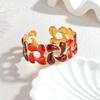 Atoztide Винтажный Преувеличенный Широкий Браслет для Женщин Нержавеющая Сталь Регулируемый Ретро Манжета с Масляными Каплями Браслет Рождественский Ювелирный Подарок
