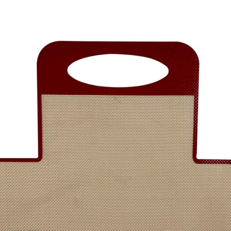 2Pcs Nonstick Silicone Baking Mats Heat Resistant Bread Slings Lifter Loaves Pan Liner Multipurpose Dough Transfer Tool