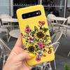 Силиконовый чехол для телефона Samsung Galaxy S10 Plus Чехол Samsung S10 S 10 S10e Цветок Мягкий ТПУ Funda GalaxyS10 10e S10Plus Couqe