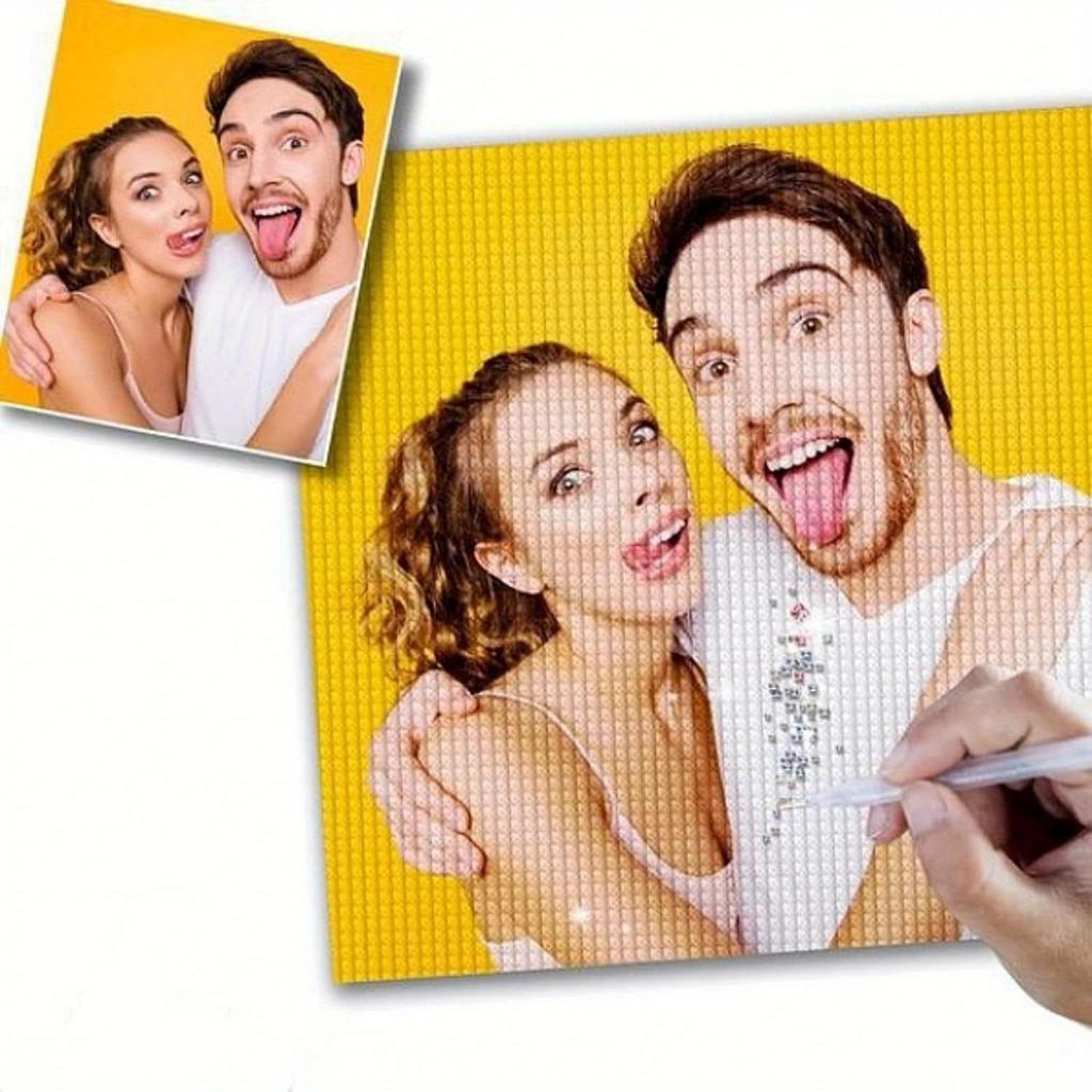 Фото на заказ алмазная картина вышивка крестом полная круглая картина стразами сделай сам алмазная мозаика алмазная вышивка