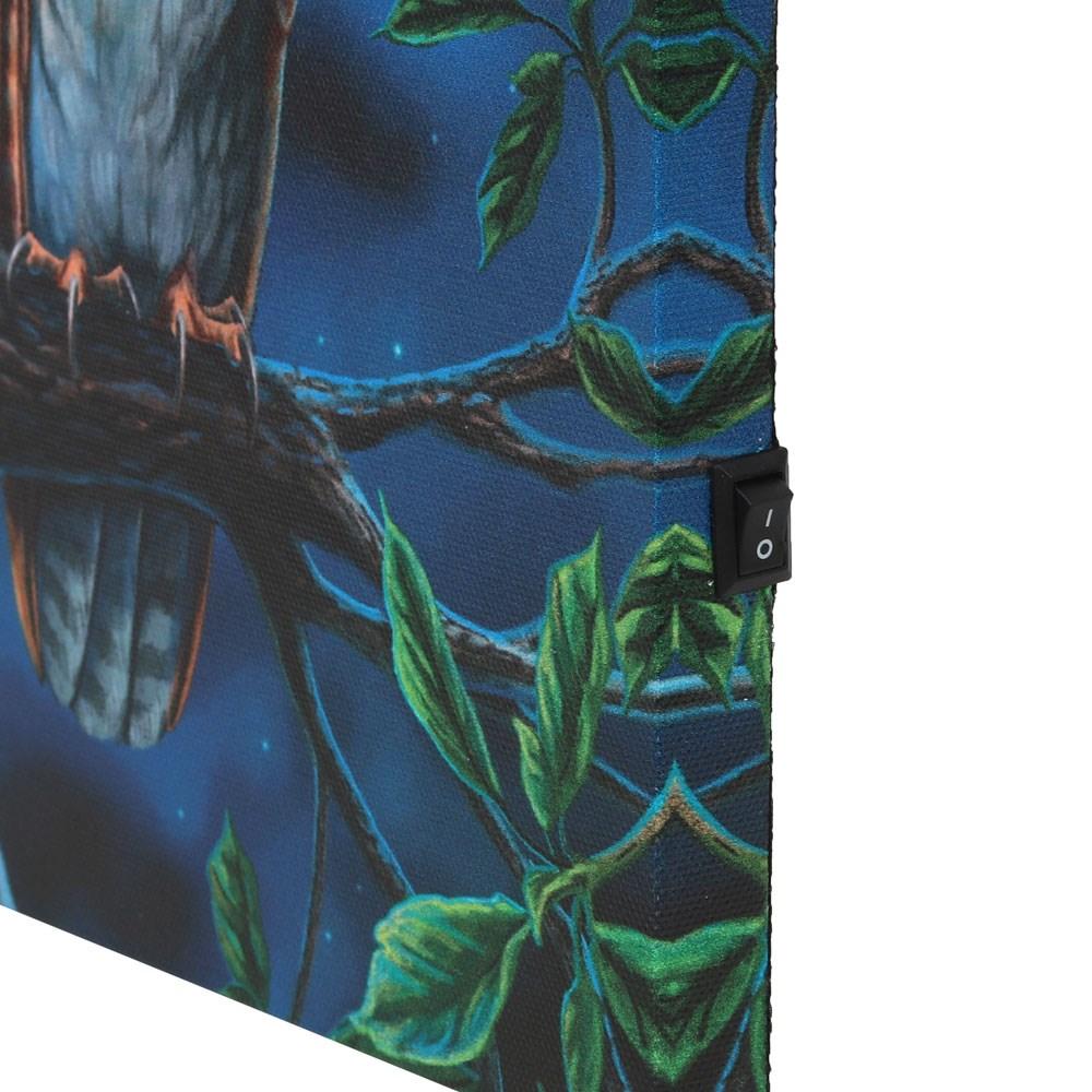 Lisa Parker Табличка в рамке из холста с подсветкой "Сказки"