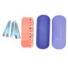 3 In 1 Silicone Makeup Brush Cleaner Mat Box Cosmetic Brushes Cleaning Tool Organizer with 8