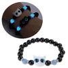 Fashionable Beaded Bracelet Luminous Cat Bracelets Resin Eye Catching Blue Eyes Jewelry Hand Chain Suitable for Women