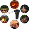 BBQ Blower Портативный вентилятор для барбекю на батарейках Воздуходувка для кемпинга на открытом воздухе Пикника Угольного гриля Вентилятор для гриля Blower для гриля