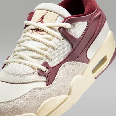 Jordan 4 RM Sail Dark Team Red Coconut Milk (Women's)