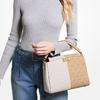 Michael Kors Сумка KARLIE классическая с принтом старых цветов, ручная, через плечо, сумка на плечо с металлическим ЛОГО и дизайном-цепочкой, средний размер, женский стиль
