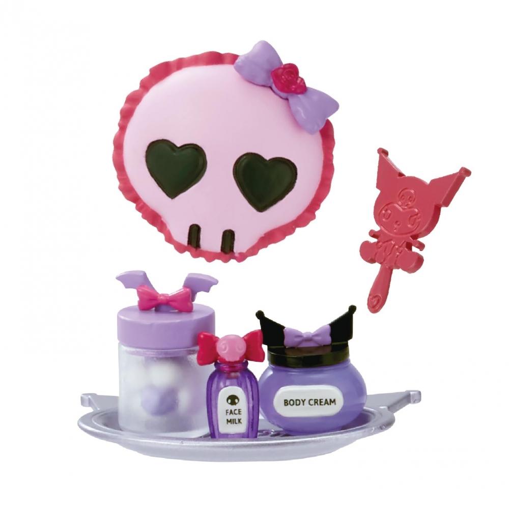 Rement Sanrio Kuromi's Gothic Room 1BOX Приблизительные В115 x Ш70 x Г50 мм Изготовлен из АБС, ПВХ