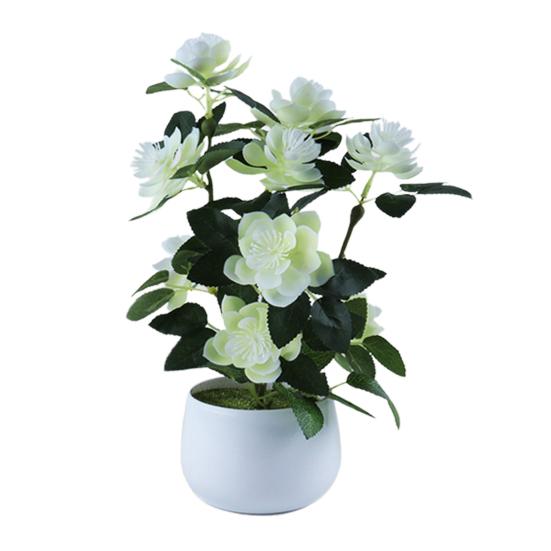 1 компл., искусственное растение в горшке, портативное, неувядающее, пластиковое, для домашнего декора, имитация цветка для свадьбы