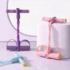 6-Tube Pedal Resistance Band Multifunction Tension Rope Elastic Yoga Pedal Puller Body Stretching Trainer Home Gym Workout Equipment