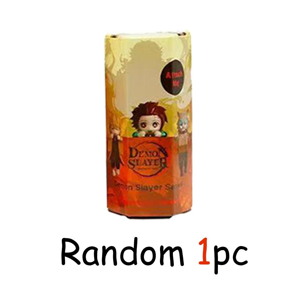 New Party Angel Demon Slayer Series Blind Box Car Decoration Desktop Computer Screen Cupid Hand Fashion Play Doll Birthday Gifts