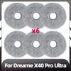 Compatible for Dreame X40 Pro Ultra Replacement Main Side Brush HEPA Filter Mop Pads Dust Bags Spare Parts Accessories