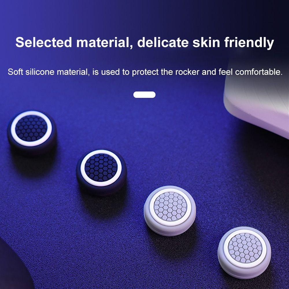 4 шт. силиконовые колпачки-качалки для ручной консоли, ручка для большого пальца для Asus ROG Ally/Steam Deck, универсальная