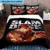 3PCS Slam Basketball Heroes 3pcs Bedding,Including 3PCS Duvet Cover And 2pcs Pillowcases Perfect for Christmas,Ideal for Bedroom, Dormitory