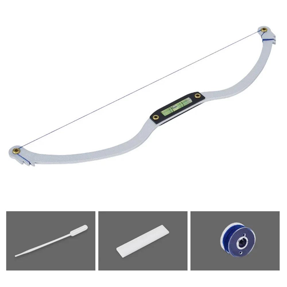 Металлическая линейка для микроблейдинга бровей, картографирование, позиционирование, полуперманентная линия, горизонтальная линейка для бровей, принадлежности для татуировки