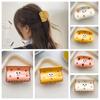 Korean Style Cookie Shark Clip Headwear Acetate Hair Clip Sweet Cookie Hair Claw  Wash Face