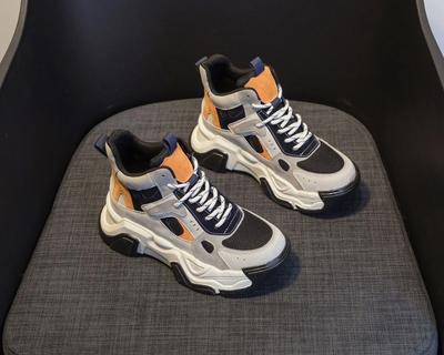 Новые весенне-осенние спортивные кроссовки для отдыха с высоким верхом, дизайнерские нескользящие дышащие туфли, женские кроссовки на платформе, обувь Zapatos De Mujer