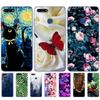 For Huawei Honor 7C 5.7 Inch Case Cover Soft Silicone TPU Cute Cover Back Protective Phone Case For Huawei Honor 7c Aum-L41 Bags