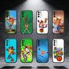 Чехол для телефона C-Crash-B-Bandicoots-Game для Samsung S25, S24, S21, S22, S23, S30, Ultra, S20, Plus, Fe, Note, 5G Черный