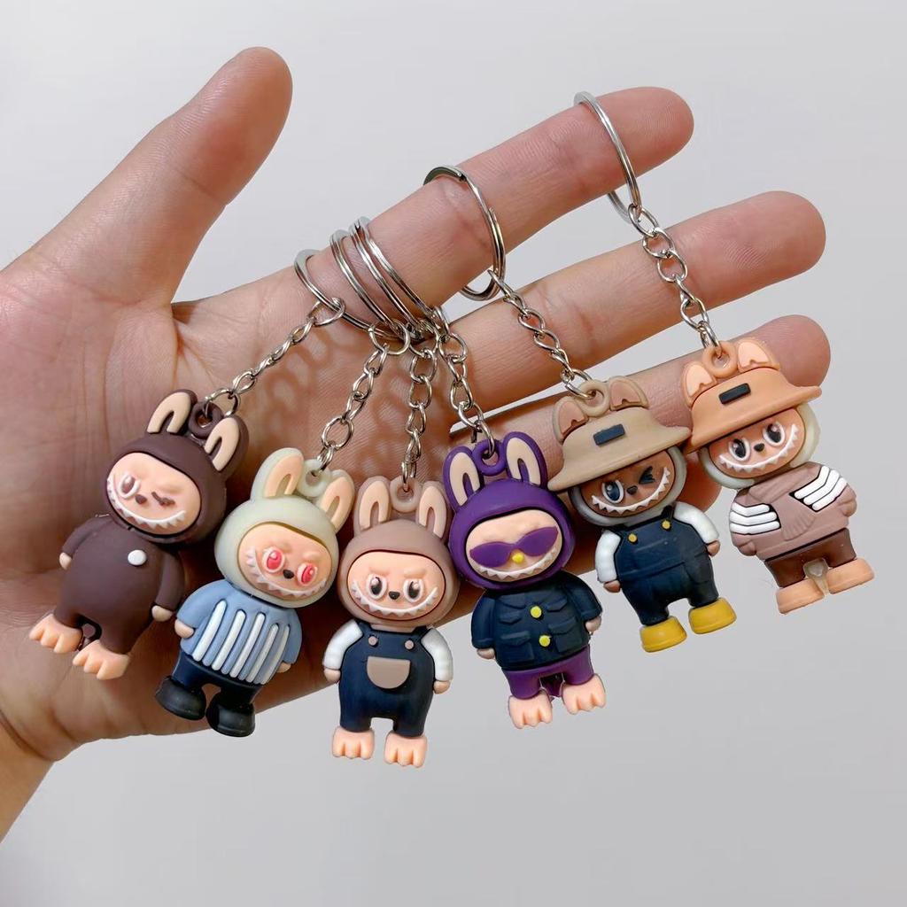 Милый Модный Брелок-подвеска для сумки Play Labu, Брелок-подвеска для рюкзака, Маленький подарок