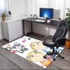 Custom Name Charlie and Lola Printed Carpet, Rug for Office Chair Living Room Bedroom Kitchen Room Decor Gifts.
