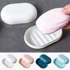 PP Material Soap Dish Portable Sealed Shower 1 PCS