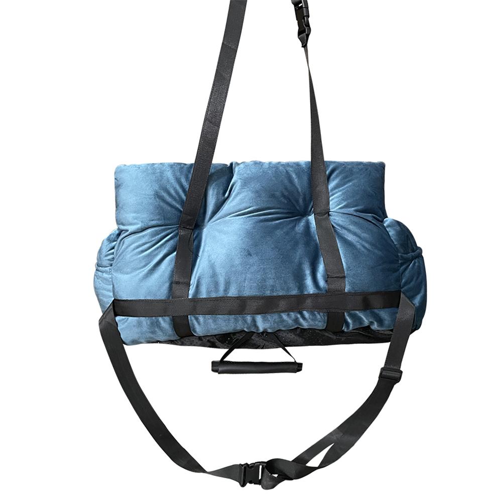 Автокресло для собак и кошек, кровать, диван, дорожное сиденье для собак, чехол для маленьких и средних собак, моющееся переднее заднее сиденье, переноска для домашних животных