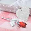 Valentine's Day Lovers' Gift X'mas Favors Souvenir Crystal Glass Rose Flower Figurines Craft Home Wedding Decoration Ornaments