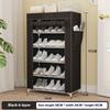 Multilayer Nonwoven Shoes Storage Cabinet Dust-proof Shoe Rack Storage Rack Space-saving Dustproof Shelf For Home Corridor