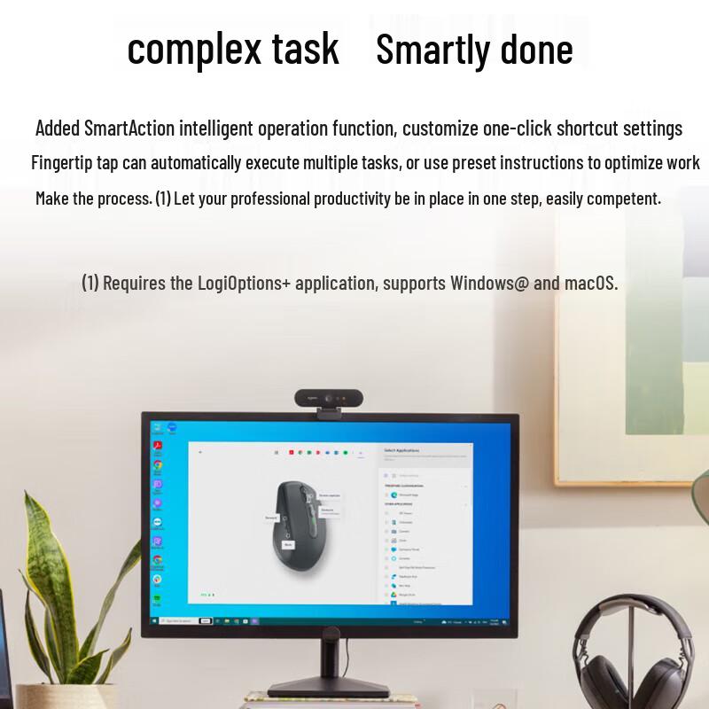 Logitech Беспроводная мышь MX Anywhere 3S с двойным режимом