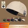 2024 Men's & Women's Retro Brimless Melon Cap: Four Seasons Korean-Style Hip Hop Hat