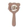 Baby Beech Wooden Rattle Teethers Montessori Toys Wooden Baby Rattle Teether