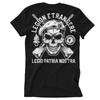Legion Etrangere Skull, Legio Patria Nostra. France Foreign Legion T-Shirt. Premium Cotton Short Sleeve O-Neck Mens T Shirt New