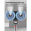 AEE2-Насадка-электрошвабра для пылесосов Dyson V7 V8 V10 V11 V15 с 4 салфетками для мытья пола, насадка для сухой и влажной уборки пола