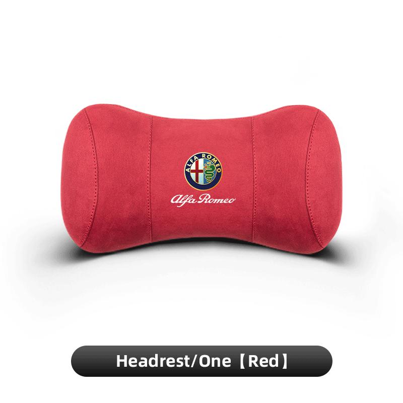 Car Neck Protection Pillow Headrest Memory Cotton Lumbar Support For Alfa Romeo Giulietta Mito 159 Giulia Stelvio 156 147 Tonale lhj566