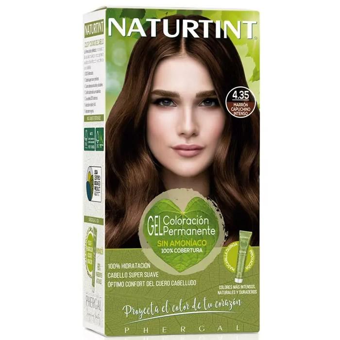 Tinte Pelo Naturtint 4,35n Marron Capuchino Intenso